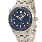 【3年保証】 オメガ シーマスター ダイバー300M CO-AXIAL 212.30.36.20.03.001 青 白 ドット 自動巻き メンズ 腕時計