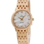 【3年保証】 オメガ デ ヴィル プレステージ 424.50.27.60.05.00?2  未使用 K18RG無垢 シェル クオーツ レディース 腕時計