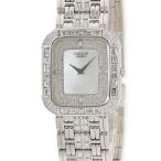 【3年保証】 クレドール スクエア ドレスウォッチ GAJX115 5A74-3D00 K18WG無垢 純正ダイヤ シェル クオーツ メンズ レディース 腕時計