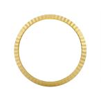 ロレックス デイトジャスト用 純正ベゼル K18YG無垢 (69178/79178/69173/79173/69138/79138) フルーテッド 25mm レディース 腕時計