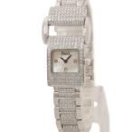 【3年保証】 ピアジェ ミス プロトコール 5224 K18WG無垢 純正ダイヤ シェル 角型 クオーツ レディース 腕時計