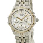 【3年保証】 クレドール パシフィーク レトログラード デイデイト GCBG996 4S77-0A30 OH済 K18YG×SS コンビ バー 自動巻き メンズ 腕時計