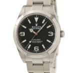 【3年保証】 ロレックス エクスプローラー1 214270 ランダム番 ベンツ針 黒 自動巻き メンズ 腕時計