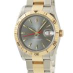 【3年保証】 ロレックス デイトジャスト36 ターノグラフ 116263 F番 K18YG×SS コンビ バー 赤針 自動巻き メンズ 腕時計