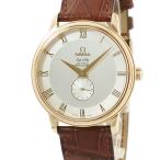 【3年保証】 オメガ デ ヴィル プレステージ CO-AXIAL クロノメーター 4613.30.02 K18YG無垢 ローマン グレー 自動巻き メンズ 腕時計