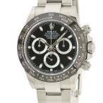 【3年保証】 ロレックス コスモグラフ デイトナ 116500LN ランダム番 黒 バー 自動巻き メンズ 腕時計