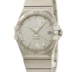 【3年保証】 オメガ コンステレーション 123.10.35.20.02.00?1 コーアクシャル シルバー バー デイト 自動巻き メンズ 腕時計