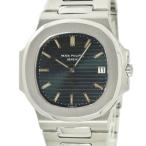 【3年保証】 パテックフィリップ ノーチラス 3700/1A ジャンボ 黒 初代 八角形 シグマダイヤル 1977年 希少 自動巻き メンズ 腕時計