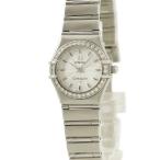 【3年保証】 オメガ コンステレーション ミニ 1466.31.00 純正ダイヤ ギヨシェ 生産終了 クオーツ レディース 腕時計