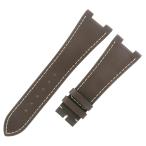 パテックフィリップ ノーチラス用 レザーバンド 未使用 純正 替え ベルト ストラップ 25ｍｍ 茶 メンズ 腕時計