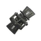 【3年保証】 ゼニス 純正 SS製 Dバックル パーツ 18ｍｍ幅対応 黒 メンズ 腕時計