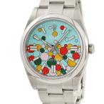 【3年保証】 ロレックス オイスターパーペチュアル 41 セレブレーション 124300 ランダム番 水色 自動巻き メンズ 腕時計