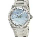 【3年保証】 ゼニス デファイ ミッドナイト 16.9200.670/03.MI001 シェル 純正ダイヤ グレー 自動巻き レディース 腕時計