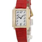 【3年保証】 パテックフィリップ ゴンドーロ 4824J-001 K18YG無垢 白 アラビア 角型 クオーツ レディース 腕時計