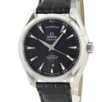 【3年保証】 オメガ シーマスター アクアテラ 150M CO-AXIAL デイデイト 231.13.42.22.01.001 黒 自動巻き メンズ 腕時計