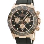 【3年保証】 ロレックス コスモグラフ デイトナ 116515LN ランダム番 K18RG無垢 ブラック ロゼピンク 自動巻き メンズ 腕時計