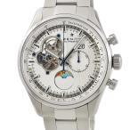 【3年保証】 ゼニス エルプリメロ クロノマスター オープン グランドデイト ムーン＆サン 03.2160.4047/01.M2160 自動巻き メンズ 腕時計