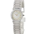 【3年保証】 クレドール リネアクルバ 5A70-0050 K18WG無垢 純正ダイヤ ラウンド セイコー クオーツ レディース 腕時計