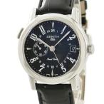 【3年保証】 ゼニス ポートロワイヤル エリート デュアルタイム 01/02.0451.682 OH済 2タイムゾーン GMT ブラック 自動巻き メンズ 腕時計