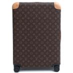  Louis Vuitton дорожная сумка чемодан Horizon 55 монограмма парусина Brown чай чемодан TSA блокировка 4 колесо M23203 б/у 