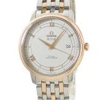 【3年保証】 オメガ デ ヴィル プレステージ コーアクシャル 424.20.40.20.02.003 OH済 K18RG×SS コンビ 自動巻き メンズ 腕時計