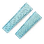 【3年保証】 ロレックス デイトナ ビーチ（116519）用 純正 リザード バンド ベルト ストラップ 20ｍｍ ブルー 青 メンズ 腕時計