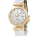 【3年保証】 オメガ デ ヴィル レディマティック 425.63.34.20.55.001 K18RG無垢 純正ダイヤ 自動巻き レディース 腕時計