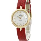 【3年保証】 オメガ デ ヴィル プレステージ デュードロップ 424.53.27.60.55.001 新同品 K18YG 純正ダイヤ クオーツ レディース 腕時計