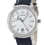 【3年保証】 クレドール リネアルクス GCLH971 7R88-0AW0 K18WGxSS 限定 湖氷 スプリングドライブ フロステッド 手巻き メンズ 腕時計