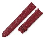 ピアジェ 未使用 純正 替え クロコ ベルト バンド ストラップ 18ｍｍ シャイニー レッド 赤 メンズ 腕時計