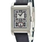 【3年保証】 ロレックス チェリーニ プリンス 5443/9 OH済 D番 K18WG無垢 角型 ブラック 手巻き メンズ 腕時計