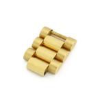 ロレックス デイトジャスト (68278/78278)用 コマ 純正 K18YG 無垢 3コマ 駒 プレジデントブレス 替え 13mm 3連 メンズ レディース 腕時計