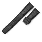 グランドセイコー 新品同様 純正 替え クロコ ベルト バンド ストラップ 21ｍｍ ブラック 黒 メンズ 腕時計