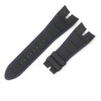 ロジェデュブイ エクスカリバー EX45用 ラバー バンド 未使用 純正 替え ベルト バネ棒 27mm ネイビー 紺 メンズ 腕時計