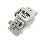 【3年保証】 ゼニス 純正 16mm幅対応 Dバックル パーツ フォールディング 替え 予備 ステンレス シルバー 銀 メンズ 腕時計