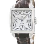 【3年保証】 オメガ デ ヴィル コーアクシャル X2 ビッグデイト 7813.30.39 角型 ホワイト ブラック 自動巻き メンズ 腕時計