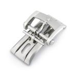 【3年保証】 ゼニス 新品同様 純正 18mm幅対応 Dバックル パーツ フォールディング 替え 予備 ステンレス シルバー 銀 メンズ 腕時計