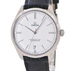 【3年保証】 オメガ デ ヴィル トレゾア マスターコーアクシャル 432.53.40.21.02.004 K18WG無垢 クル ド パリ 手巻き メンズ 腕時計