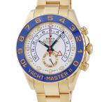 【3年保証】 ロレックス ヨットマスター 2 116688 G番 K18YG無垢 ホワイト ブルー 自動巻き メンズ 腕時計