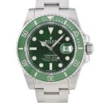 【3年保証】 ロレックス サブマリーナー デイト 116610LV ランダム番 グリーン 緑 ベンツ針 自動巻き メンズ 腕時計