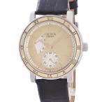 【3年保証】 クレドール メカニカル パワーリザーブ 4S79-0020 K18YG×SS コンビ スモセコ ゴールド バー ローマン 手巻き メンズ 腕時計