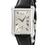 【3年保証】 ピアジェ エンペラドール G0A25036 K18WG無垢 シルバー アラビア スクエア 自動巻き メンズ 腕時計