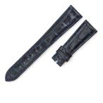 パテックフィリップ 未使用 純正 クロコ ベルト バンド ストラップ 21ｍｍ ネイビー 紺 メンズ 腕時計
