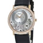 【3年保証】 ピアジェ アルティプラノ アルティメート P10921 K18PG無垢 純正ダイヤ スケルトン オフセンター 手巻き メンズ 腕時計