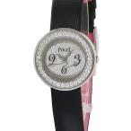 【3年保証】 ピアジェ ポセション P10275 K18WG無垢 全面純正ダイヤ アラビア ラウンド クオーツ レディース 腕時計