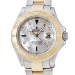 【3年保証】 ロレックス ヨットマスター 16623NGS Z番 K18YG×SS コンビ 純正サファイア シェル ベンツ針 自動巻き メンズ 腕時計