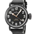 【3年保証】 ゼニス パイロット タイプ20 トン アップ 11.2432.679/21.C900 未使用 ブラック アラビア 自動巻き メンズ 腕時計