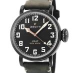 【3年保証】 ゼニス パイロット タイプ20 トン アップ 11.2432.679/21.C900 未使用 ブラック アラビア 自動巻き メンズ 腕時計