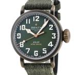 【3年保証】 ゼニス パイロット タイプ20 アドベンチャー 29.2430.679/63.I001 未使用 カーキグリーン 自動巻き メンズ 腕時計