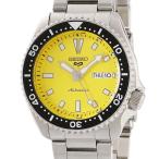 【3年保証】 セイコー ファイブスポーツ オンタイム move限定モデル SBSA193 4R36-14R0 イエロー 限定 自動巻き メンズ 腕時計